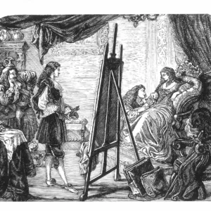 As an exercise with a metal pen